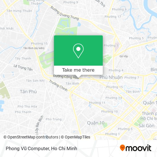 Phong Vũ Computer map