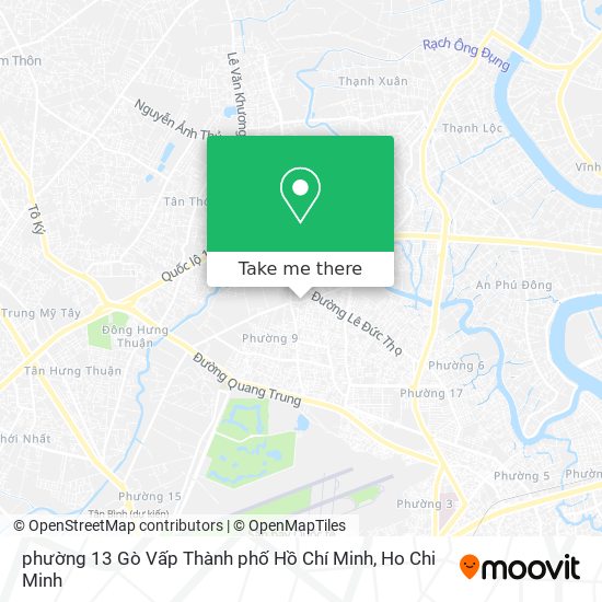 How to get to phường 13 Gò Vấp Thành phố Hồ Chí Minh by Bus?