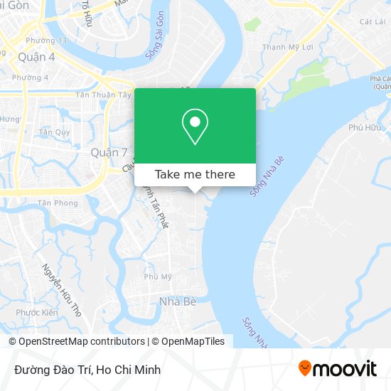 Đường Đào Trí map