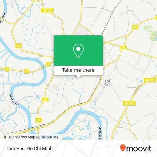 Tam Phú map