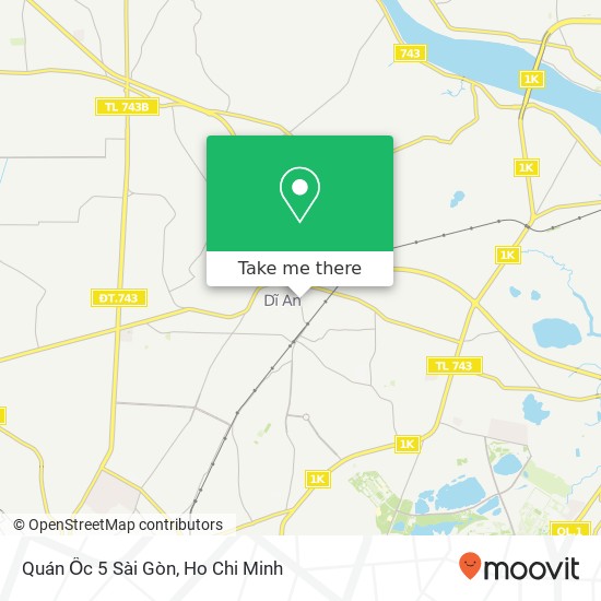 Quán Ốc 5 Sài Gòn map