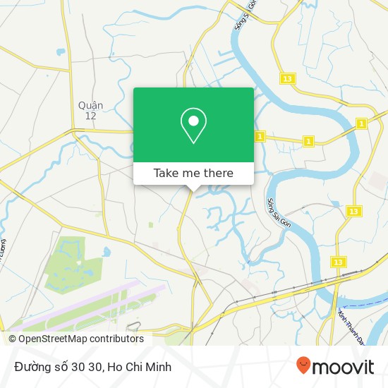 Đường số 30 30 map