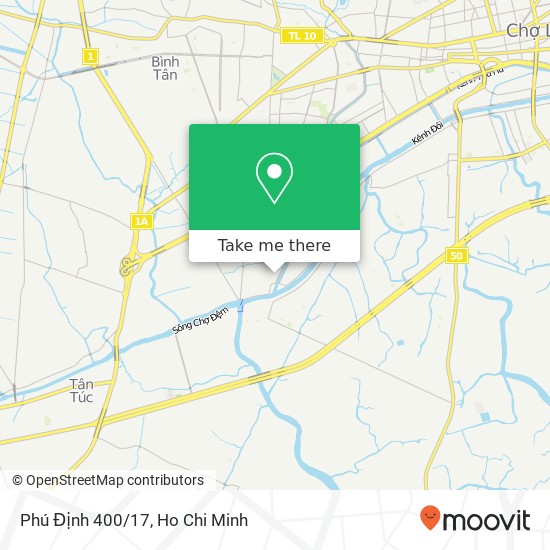 Phú Định 400/17 map