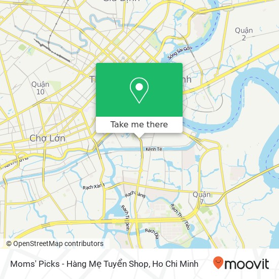 Moms' Picks - Hàng Mẹ Tuyển Shop map