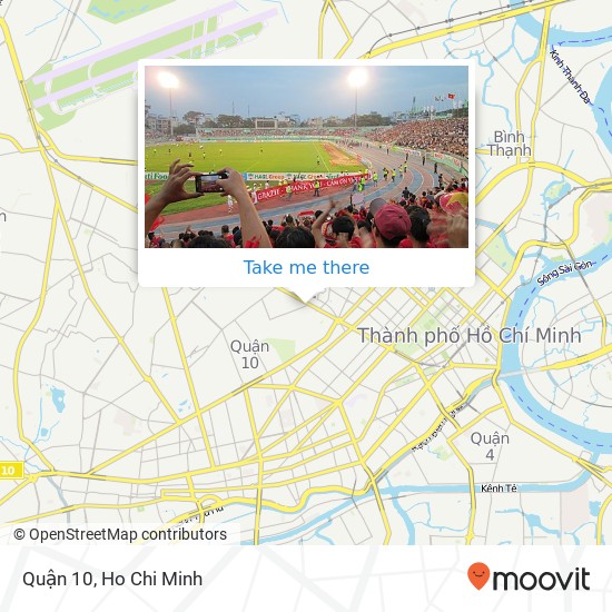 Quận 10 map