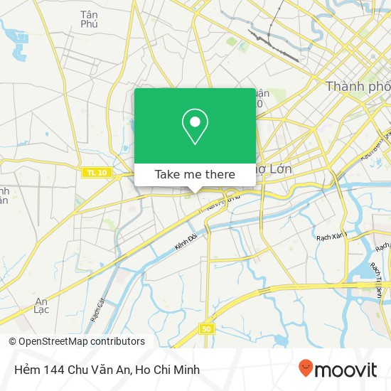 Hẻm 144 Chu Văn An map