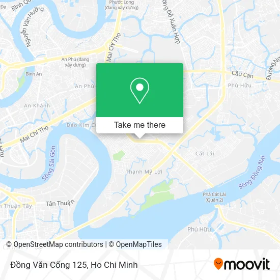 Đồng Văn Cống 125 map