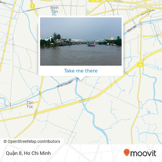 Quận 8 map