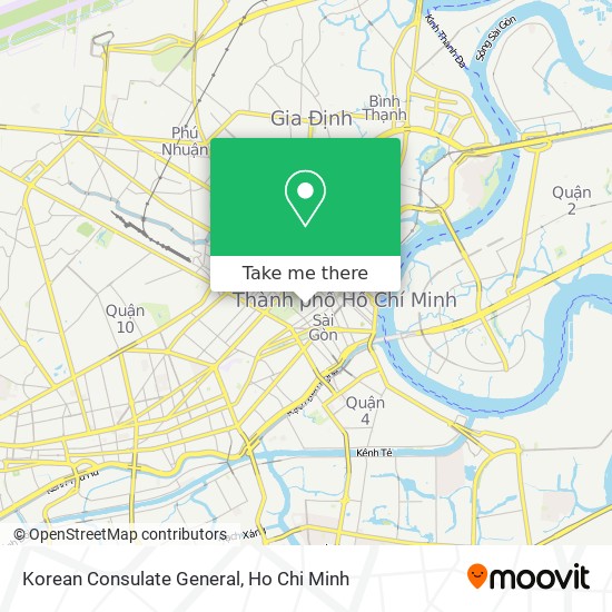 Korean Consulate General map