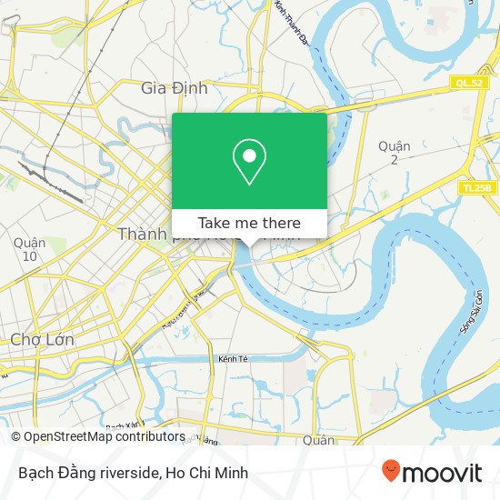 Bạch Đằng riverside map