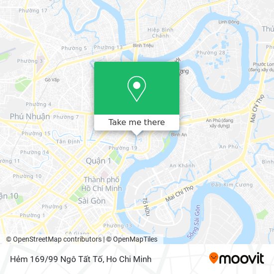 Hẻm 169/99 Ngô Tất Tố map