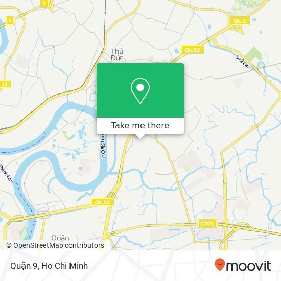 Quận 9 map