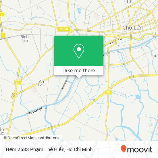 Hẻm 2683 Phạm Thế Hiển map