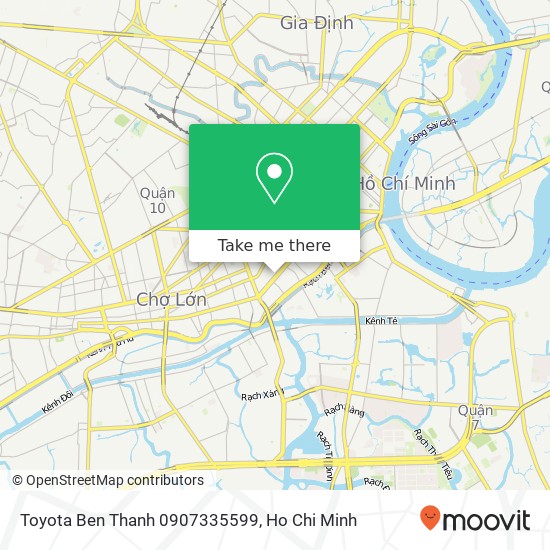 Toyota Ben Thanh 0907335599 map