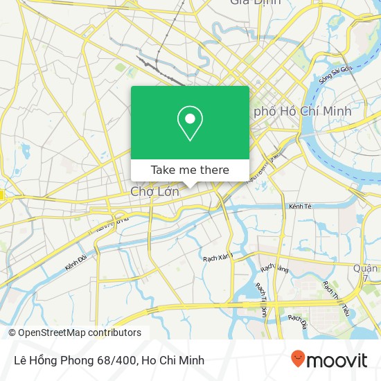 Lê Hồng Phong 68/400 map