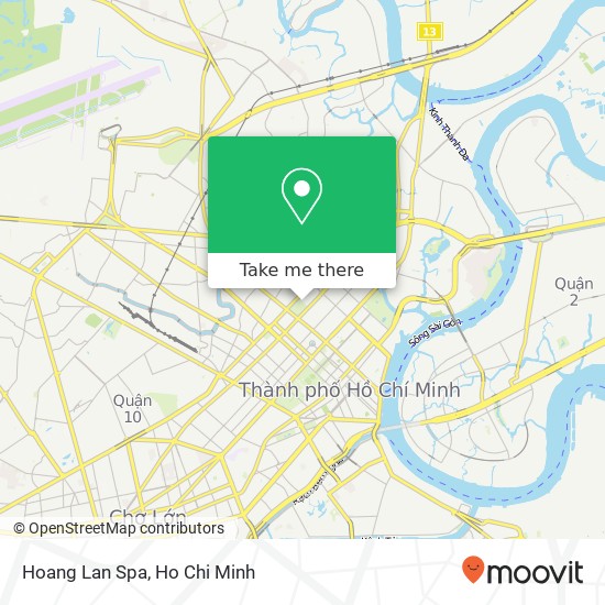 Hoang Lan Spa map