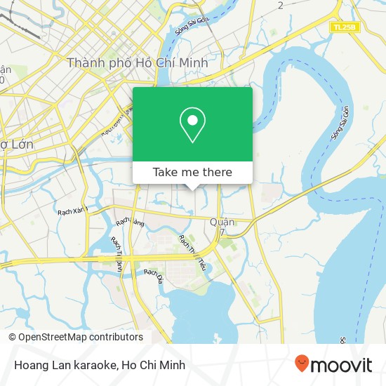 Hoang Lan karaoke map