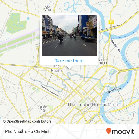 Phú Nhuận map