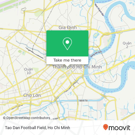 Tao Dan Football Field map