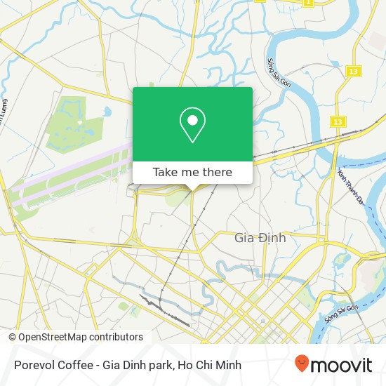 Porevol Coffee - Gia Dinh park map