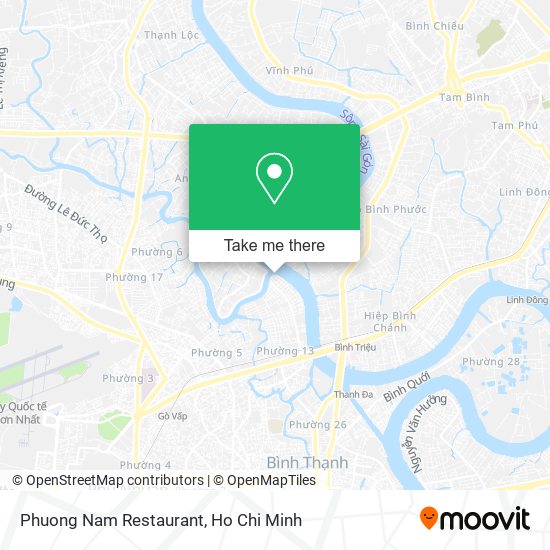 Phuong Nam Restaurant map