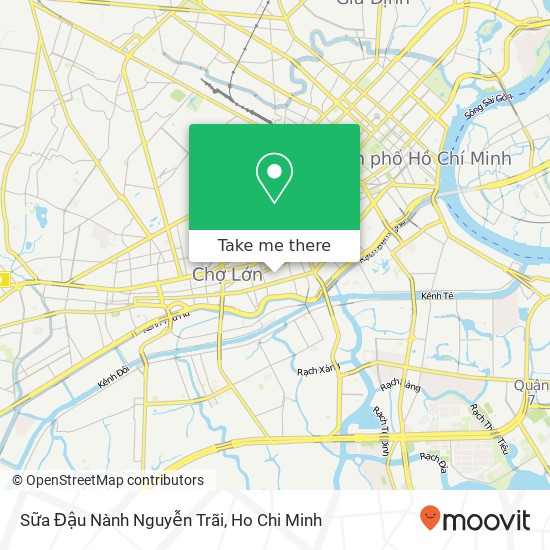 Sữa Đậu Nành Nguyễn Trãi map