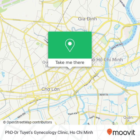 PhD-Dr Tuyet's Gynecology Clinic map