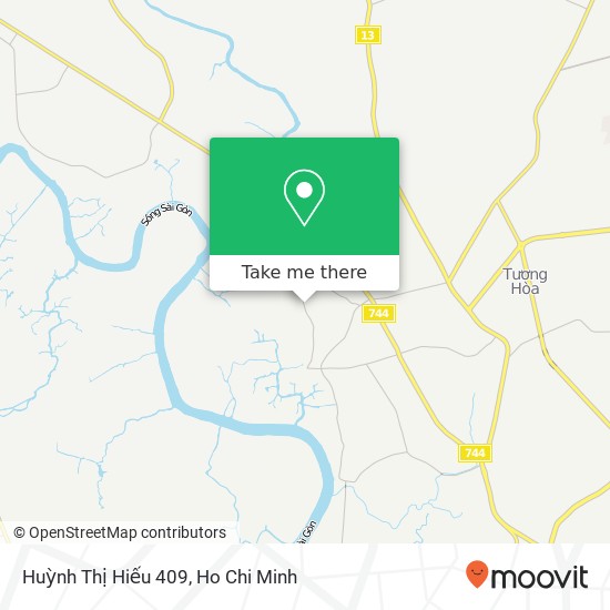 Huỳnh Thị Hiếu 409 map
