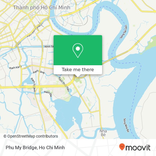 Phu My Bridge map