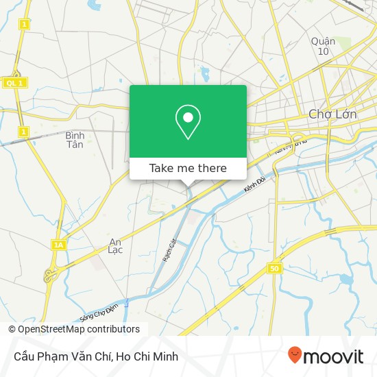Cầu Phạm Văn Chí map