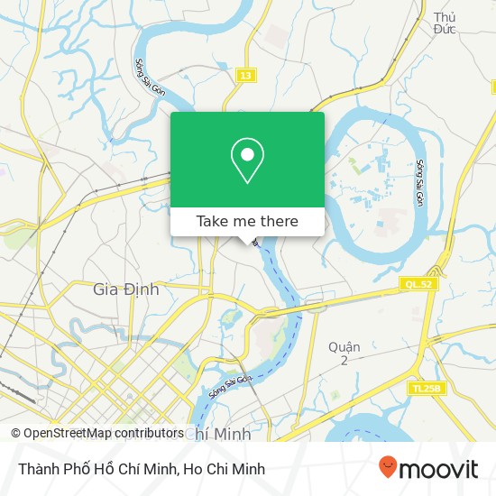 Thành Phố Hồ Chí Minh map