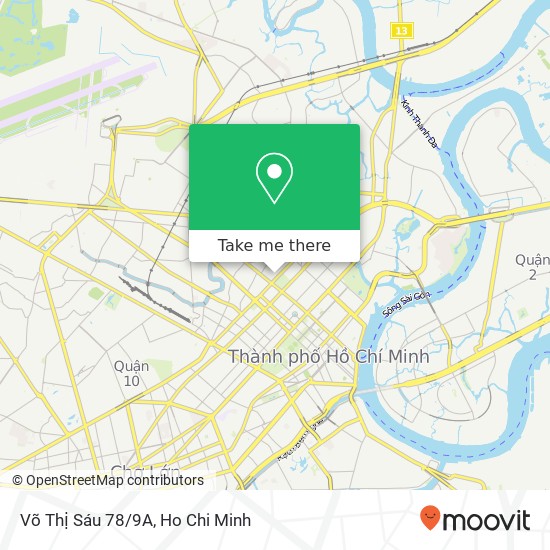 Võ Thị Sáu 78/9A map