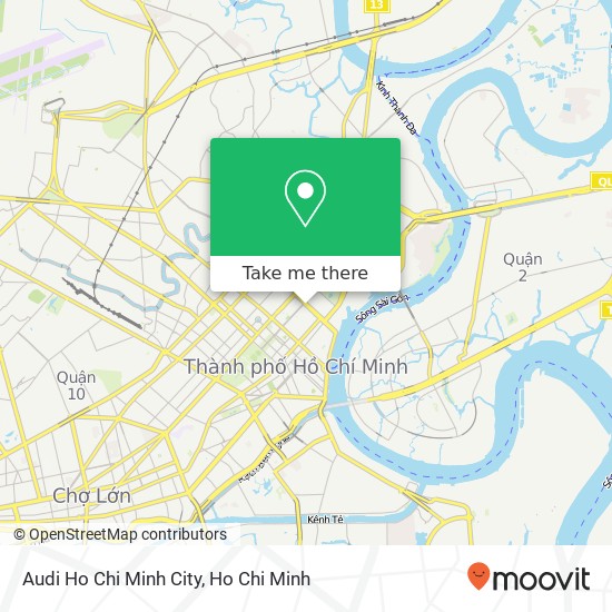 Audi Ho Chi Minh City map