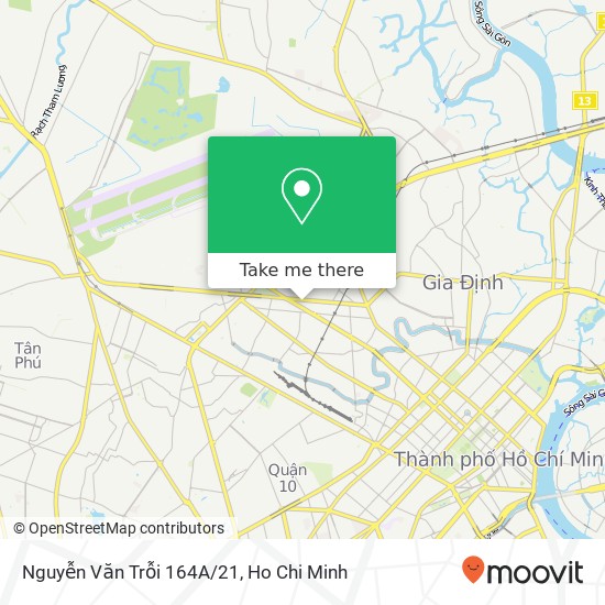 Nguyễn Văn Trỗi 164A/21 map