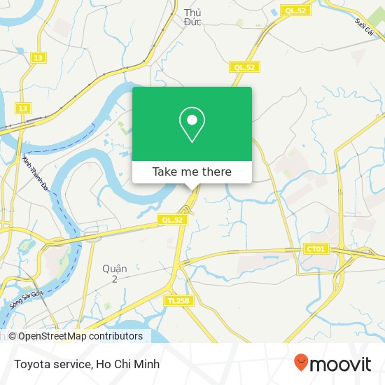 Toyota service map
