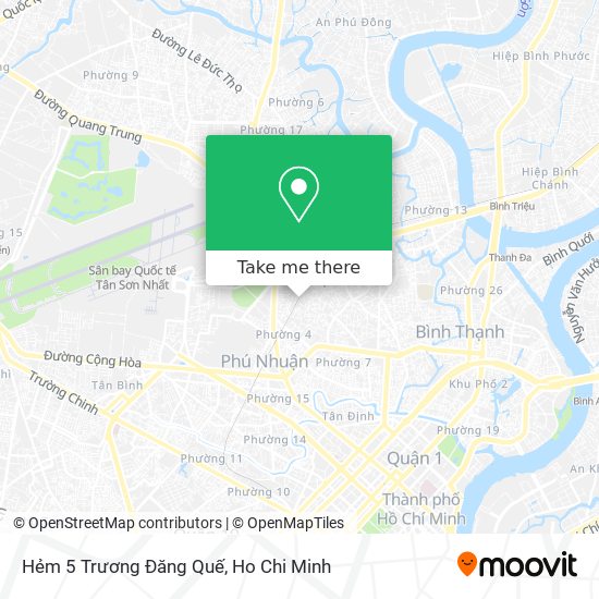 Hẻm 5 Trương Đăng Quế map