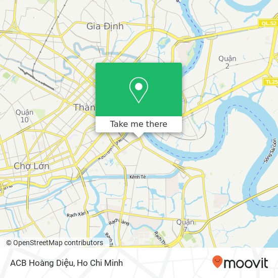 ACB Hoàng Diệu map