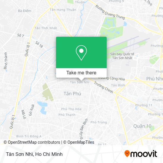 Tân Sơn Nhì map