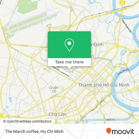 The March coffee map