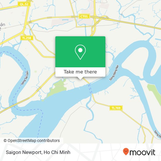 Saigon Newport map