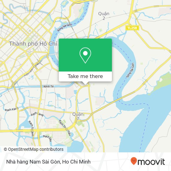 Nhà hàng Nam Sài Gòn map