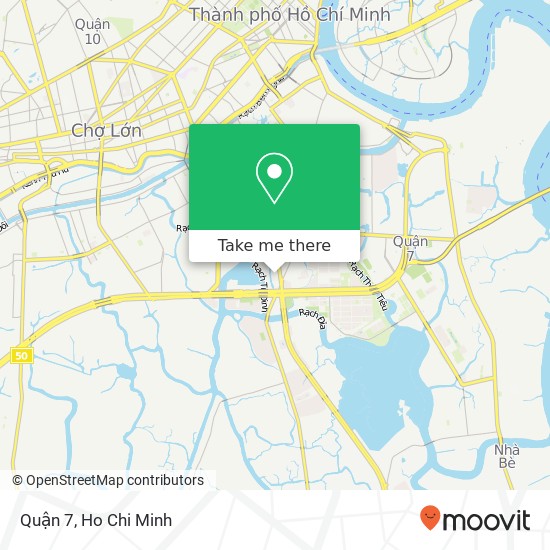 Quận 7 map