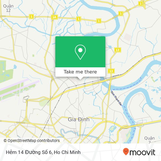 Hẻm 14 Đường Số 6 map