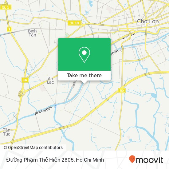 Đường Phạm Thế Hiển 2805 map