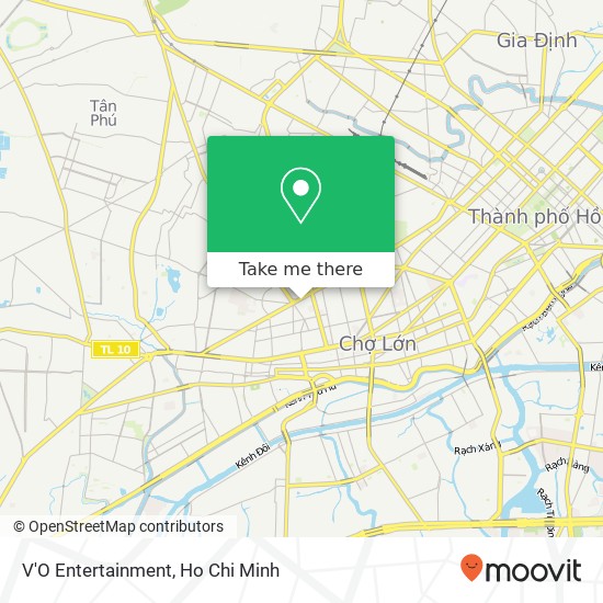 V'O Entertainment map