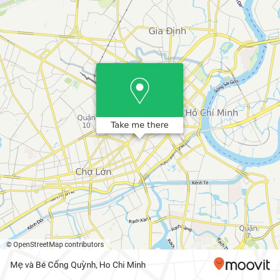 Mẹ và Bé Cống Quỳnh map