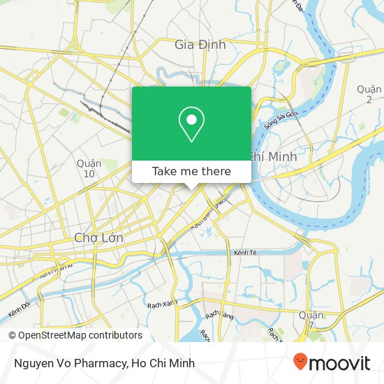 Nguyen Vo Pharmacy map