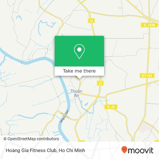 Hoàng Gia Fitness Club map