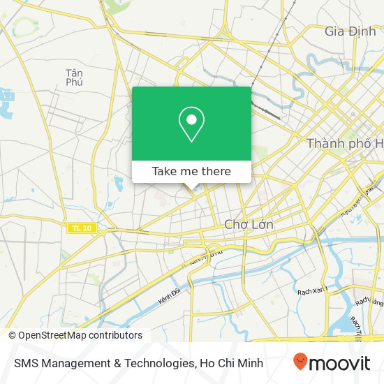 SMS Management & Technologies map