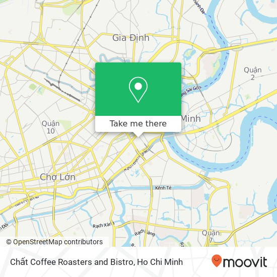 Chất Coffee Roasters and Bistro map